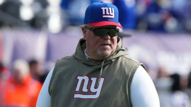 Giants defensive coordinator Wink Martindale